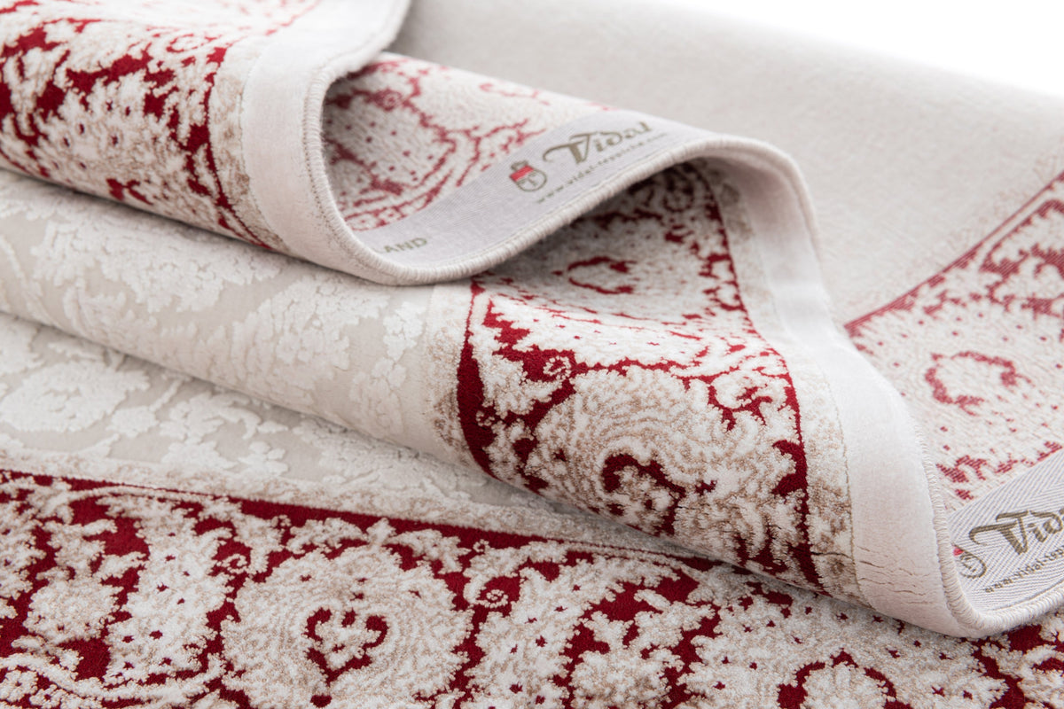 Rechteck Luxus Teppich Sion in Weiss von Hadorn™ - Lifestyle Image