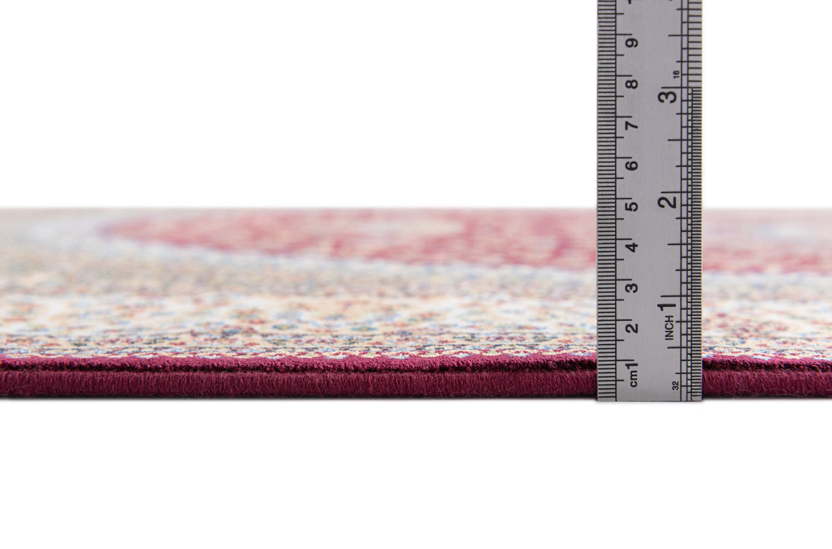 Rechteck Luxus Teppich Glarus in Beige von Hadorn™ - Lifestyle Image