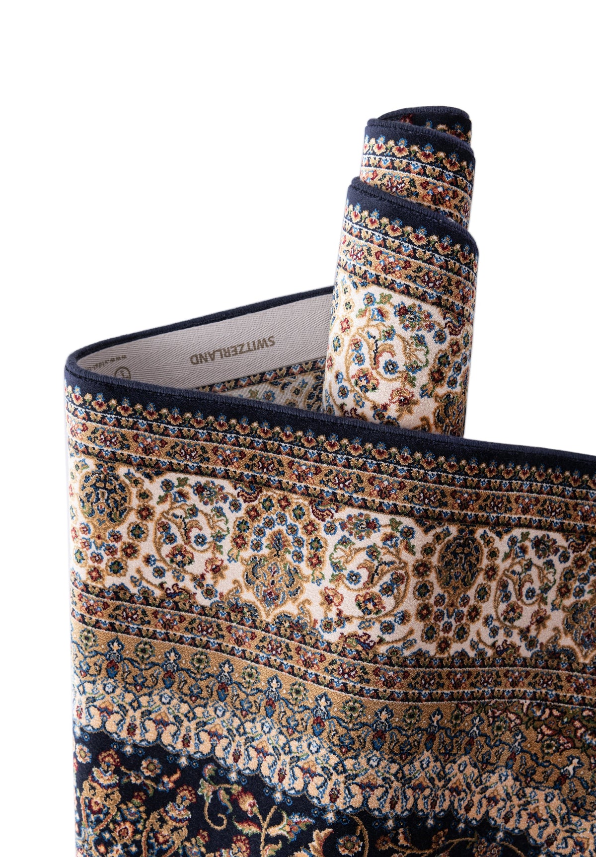 Rechteck Luxus Teppich Glarus in Beige von Hadorn™ - Lifestyle Image