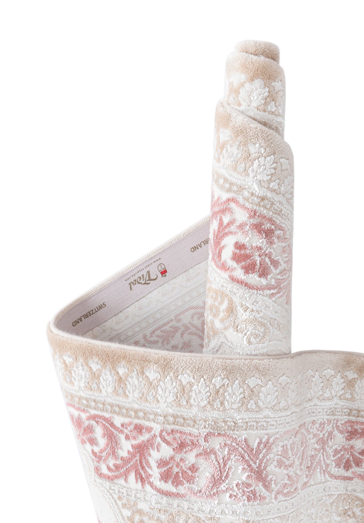 Rechteck Luxus Teppich Arosa in Beige von Hadorn™ - Lifestyle Image