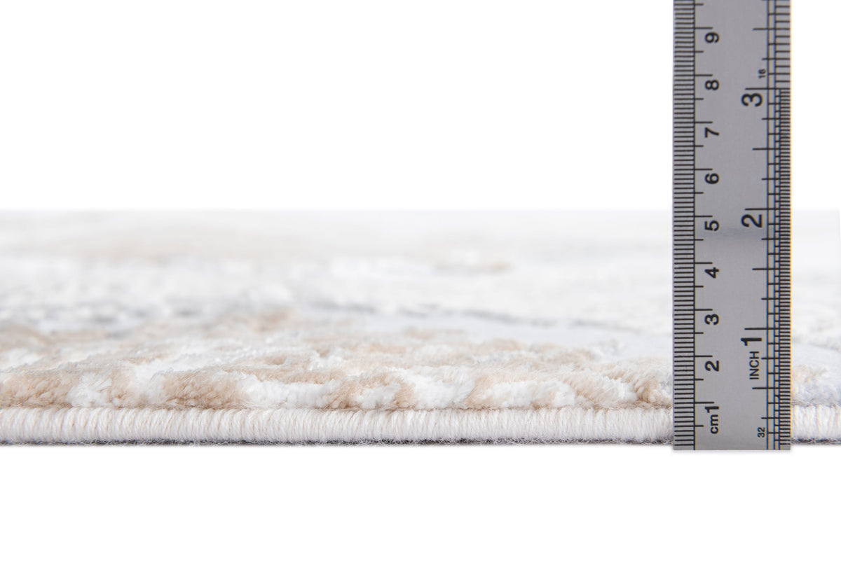 Rechteck Luxus Teppich Arosa in Weiss von Hadorn™ - Lifestyle Image