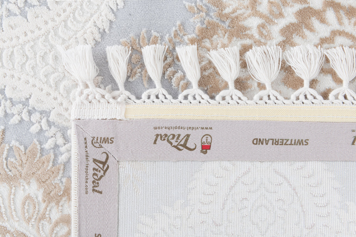 Rechteck Luxus Teppich Arosa in Weiss von Hadorn™ - Lifestyle Image