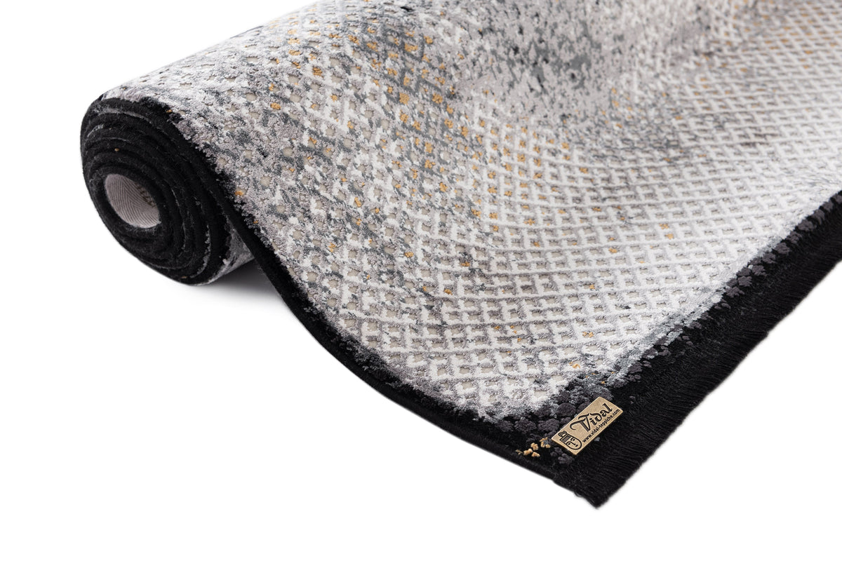 Läufer Luxus Teppich Laax in Schwarz von Hadorn™ - Lifestyle Image