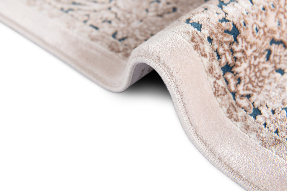 Rechteck Luxus Teppich Sion in Weiss von Hadorn™ - Lifestyle Image
