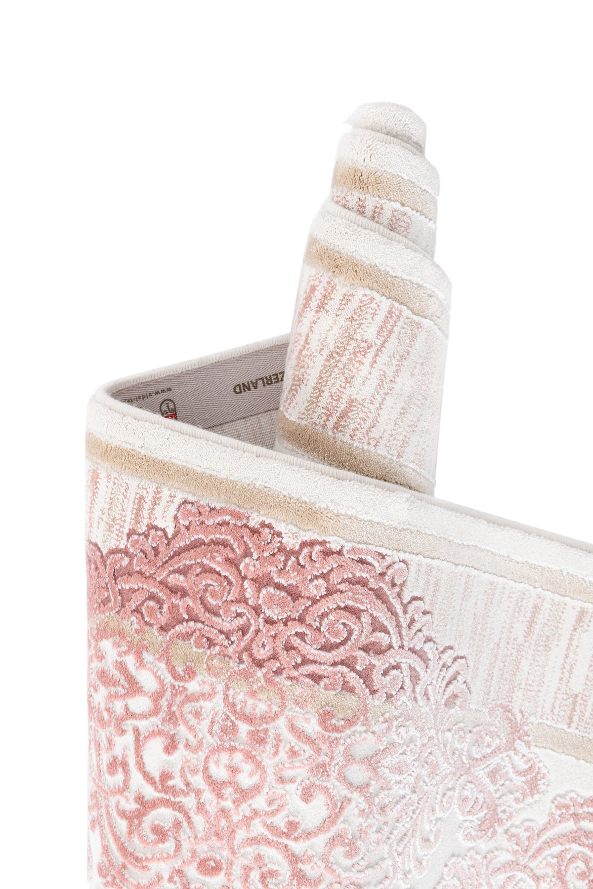 Oval Luxus Teppich Arosa in Rosa von Hadorn™ - Lifestyle Image