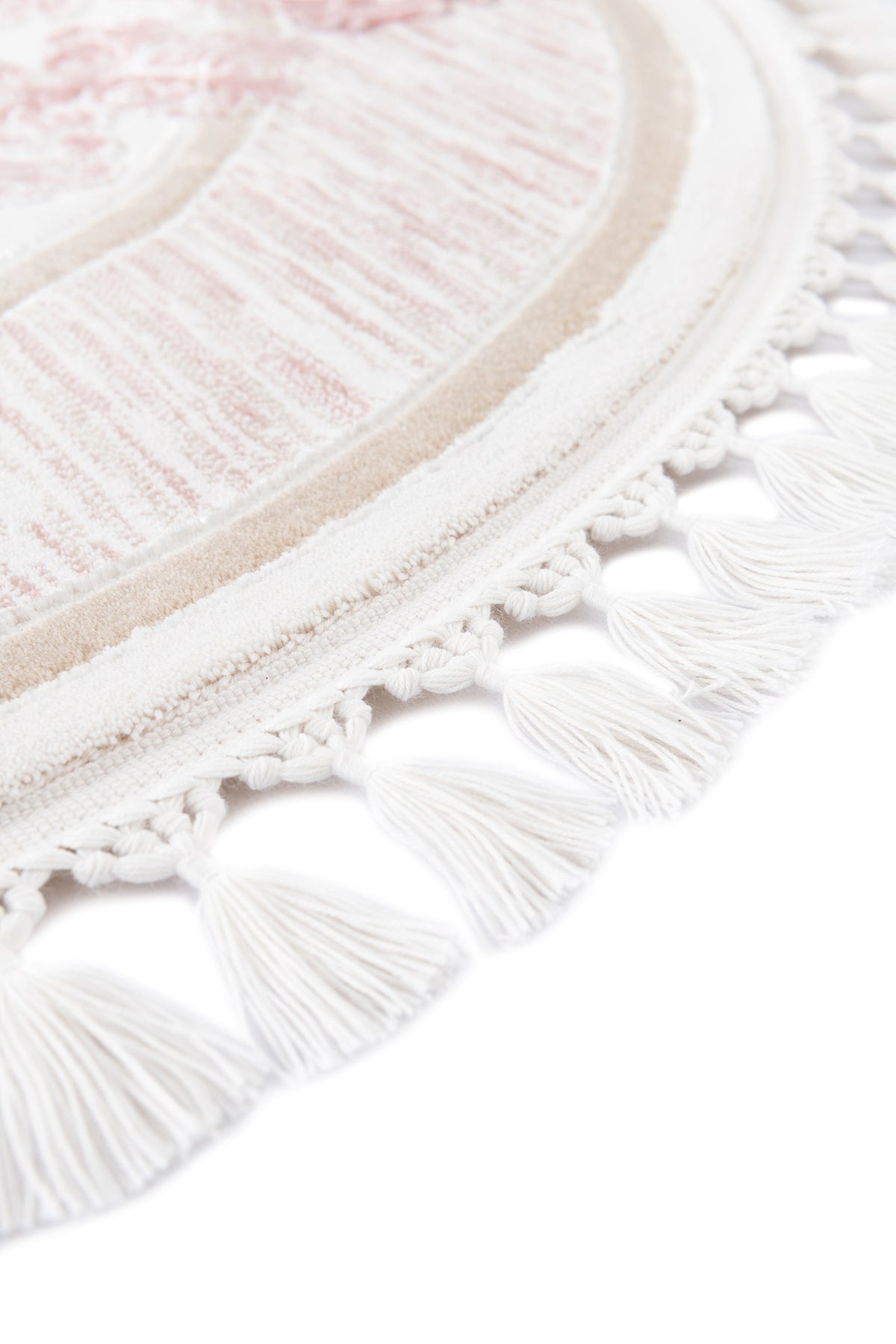 Oval Luxus Teppich Arosa in Rosa von Hadorn™ - Lifestyle Image