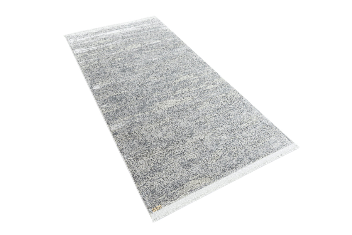 Rechteck Luxus Teppich Chiasso in Grau von Hadorn™ - Lifestyle Image