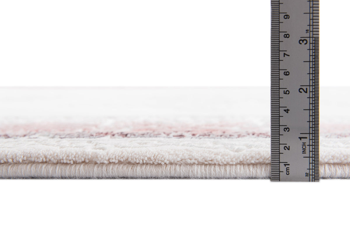 Rechteck Luxus Teppich Arosa in Weiss von Hadorn™ - Lifestyle Image