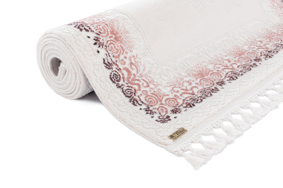 Rechteck Luxus Teppich Arosa in Weiss von Hadorn™ - Lifestyle Image