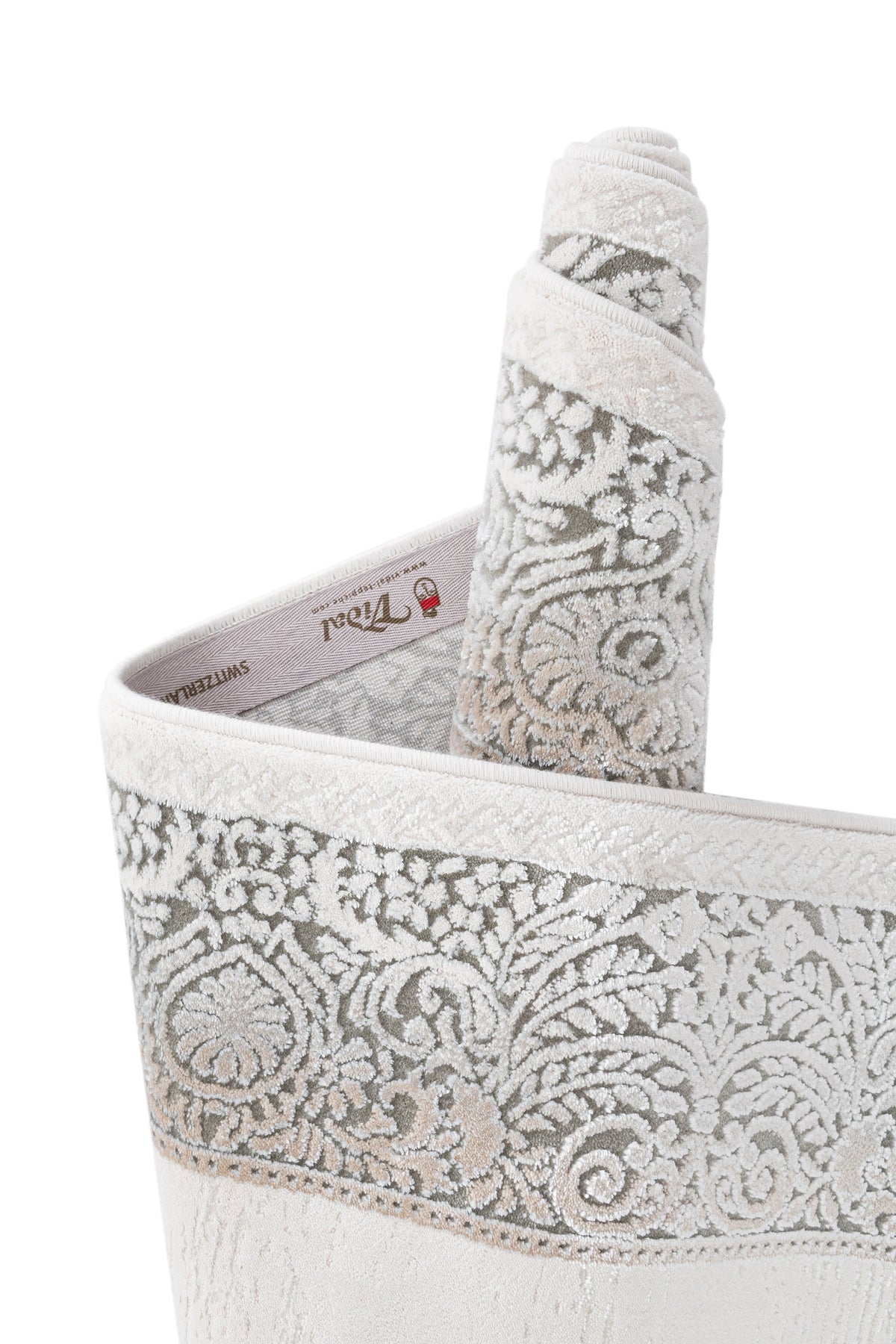 Rechteck Luxus Teppich Lausanne in Beige von Hadorn™ - Lifestyle Image
