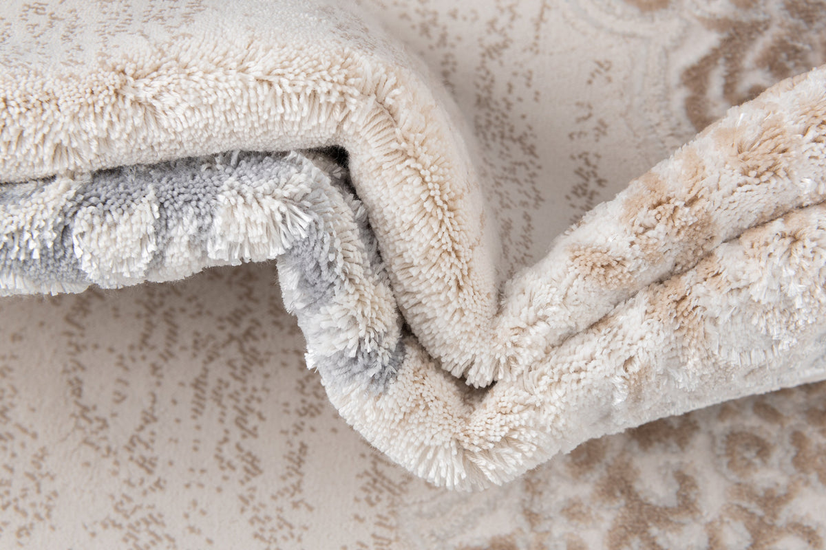 Rechteck Luxus Teppich Arosa in Weiss von Hadorn™ - Lifestyle Image