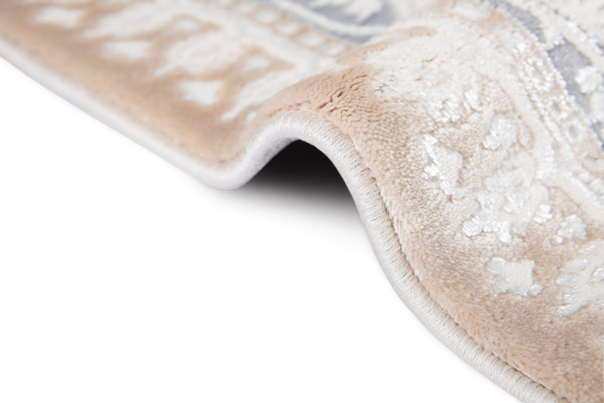 Rechteck Luxus Teppich Arosa in Weiss von Hadorn™ - Lifestyle Image