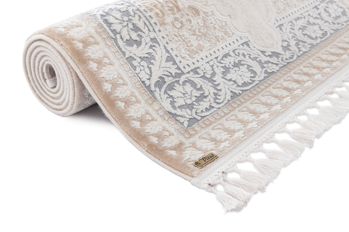 Rechteck Luxus Teppich Arosa in Weiss von Hadorn™ - Lifestyle Image