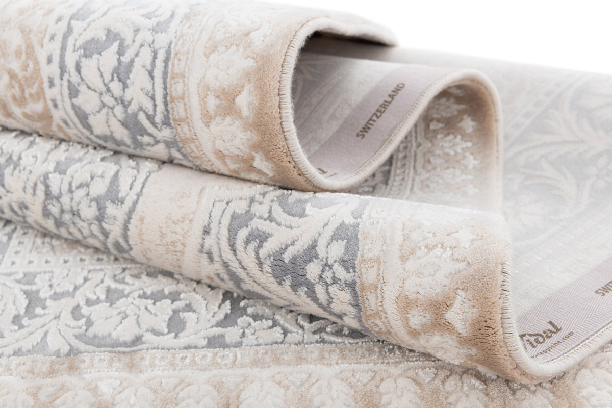 Rechteck Luxus Teppich Arosa in Weiss von Hadorn™ - Lifestyle Image