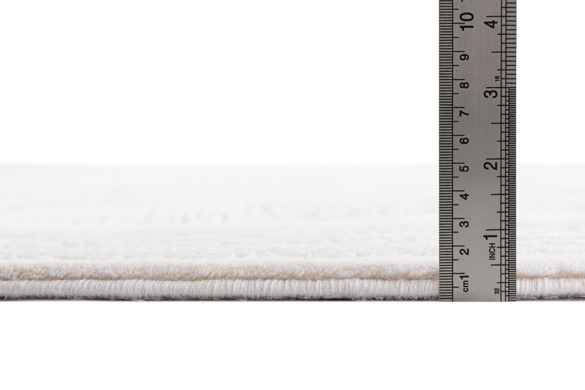 Rechteck Luxus Teppich Arosa in Beige von Hadorn™ - Lifestyle Image