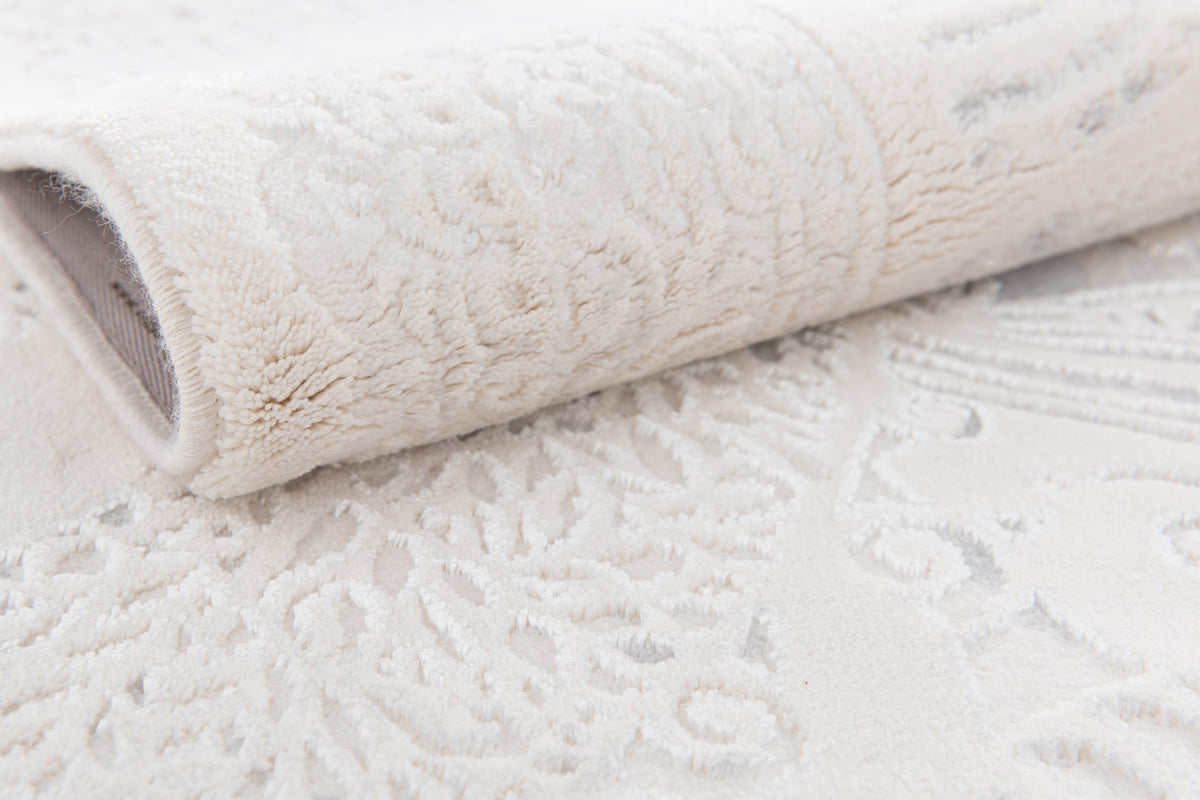 Rechteck Luxus Teppich Arosa in Beige von Hadorn™ - Lifestyle Image