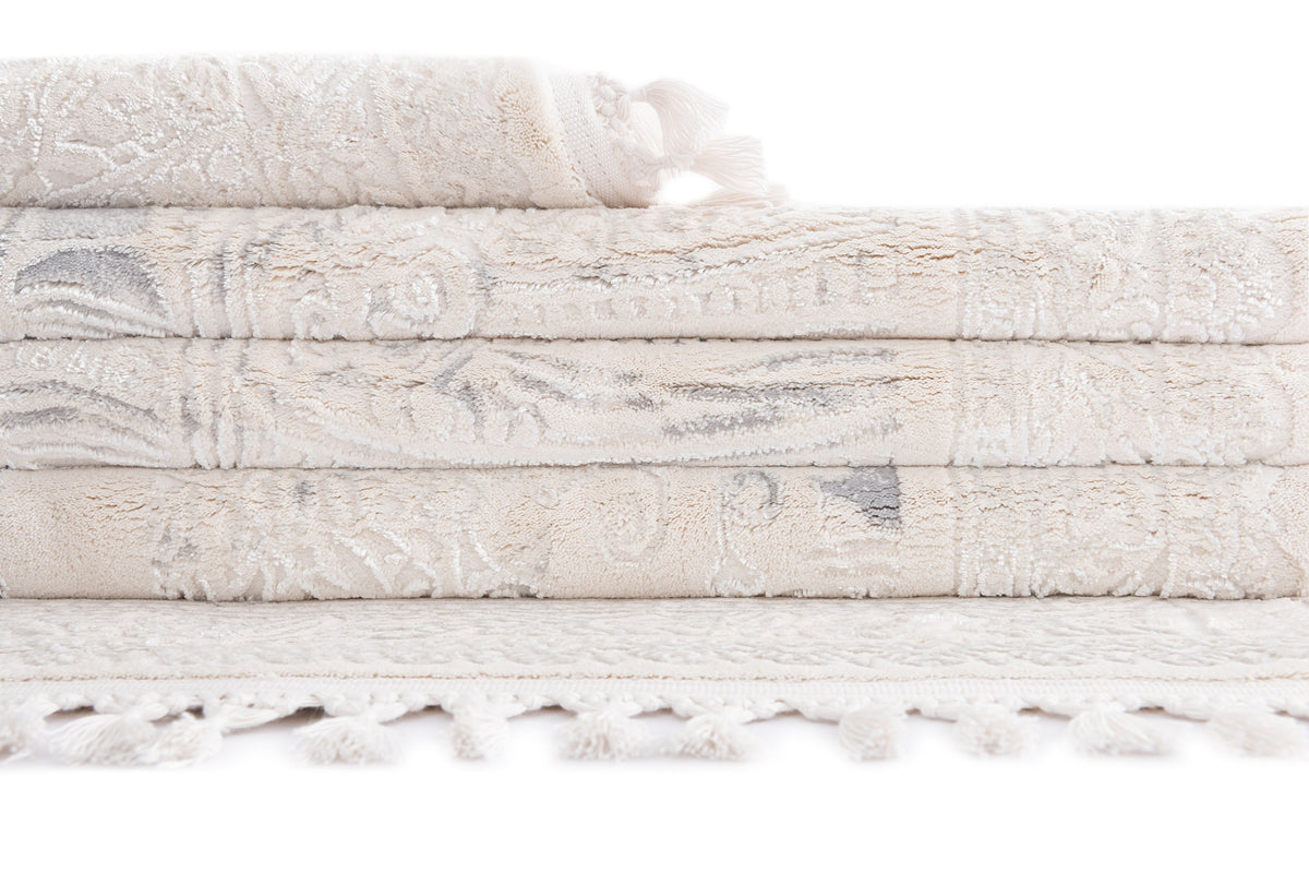 Rechteck Luxus Teppich Arosa in Beige von Hadorn™ - Lifestyle Image