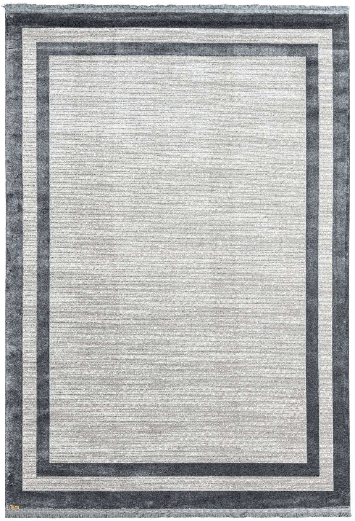 Rechteck Luxus Teppich Chiasso in Grau von Hadorn™ - Lifestyle Image