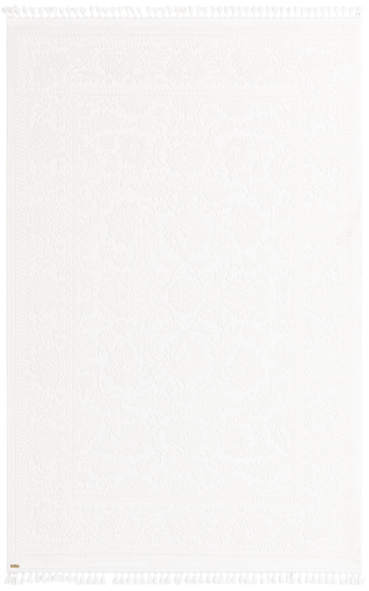 Rechteck Luxus Teppich Arosa in Weiss von Hadorn™ - Lifestyle Image