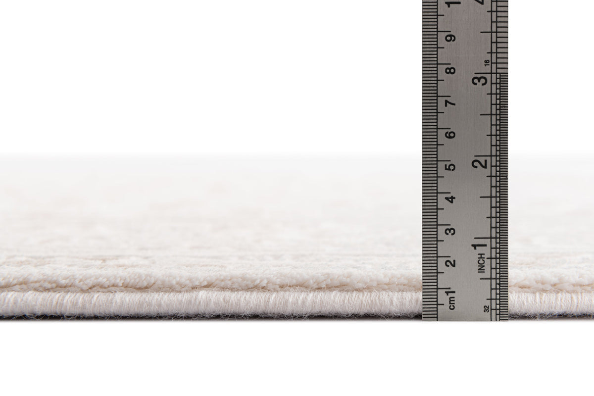 Rechteck Luxus Teppich Arosa in Weiss von Hadorn™ - Lifestyle Image