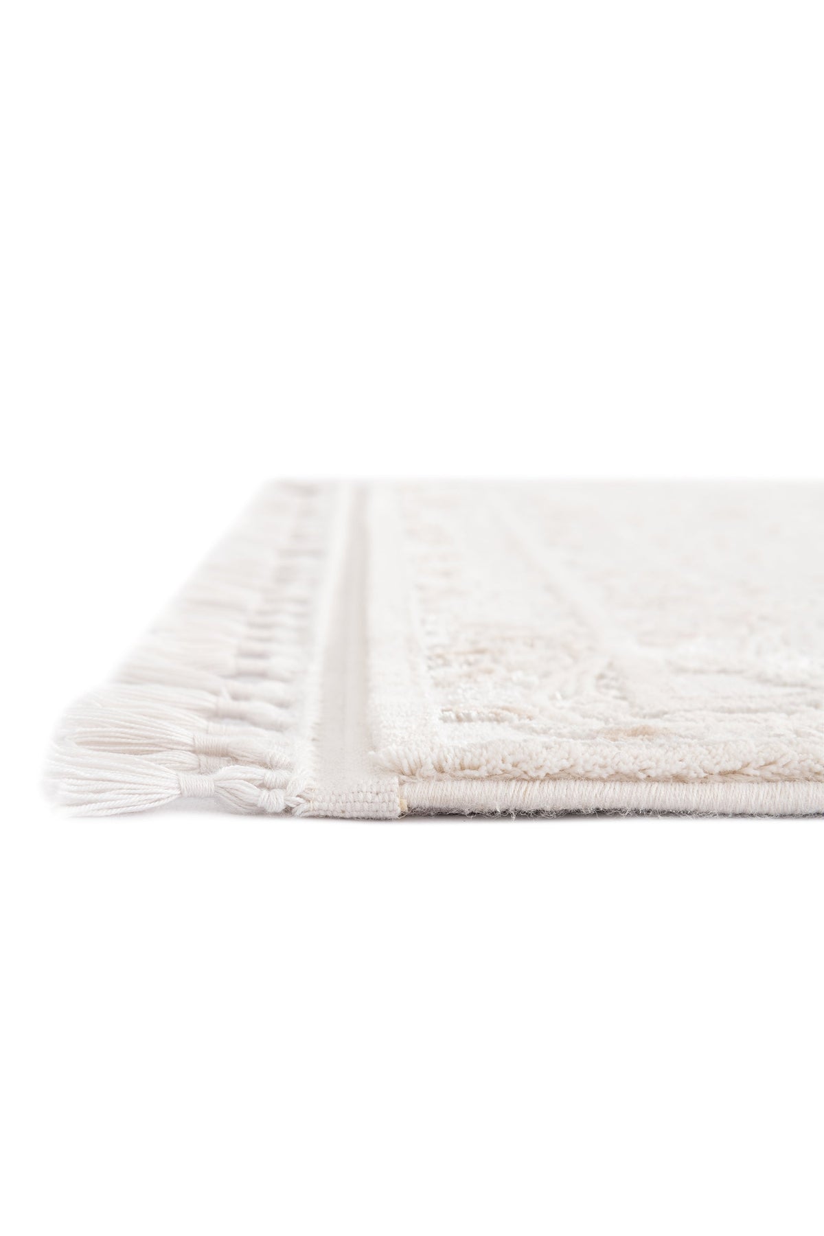 Rechteck Luxus Teppich Arosa in Weiss von Hadorn™ - Lifestyle Image