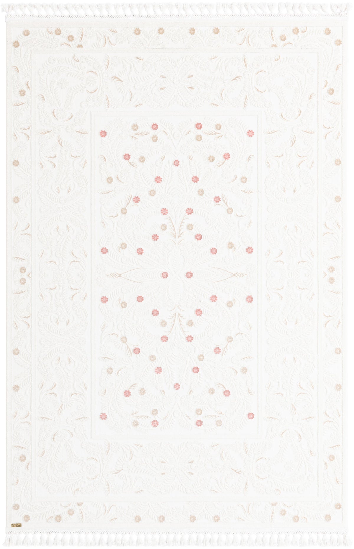 Rechteck Luxus Teppich Arosa in Weiss von Hadorn™ - Lifestyle Image