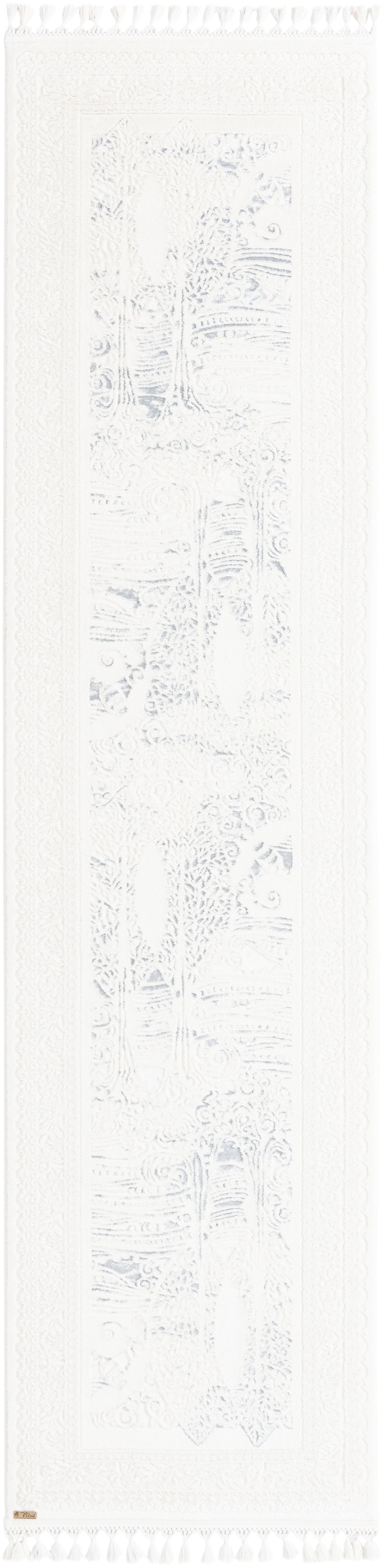 Rechteck Luxus Teppich Arosa in Weiss von Hadorn™ - Lifestyle Image