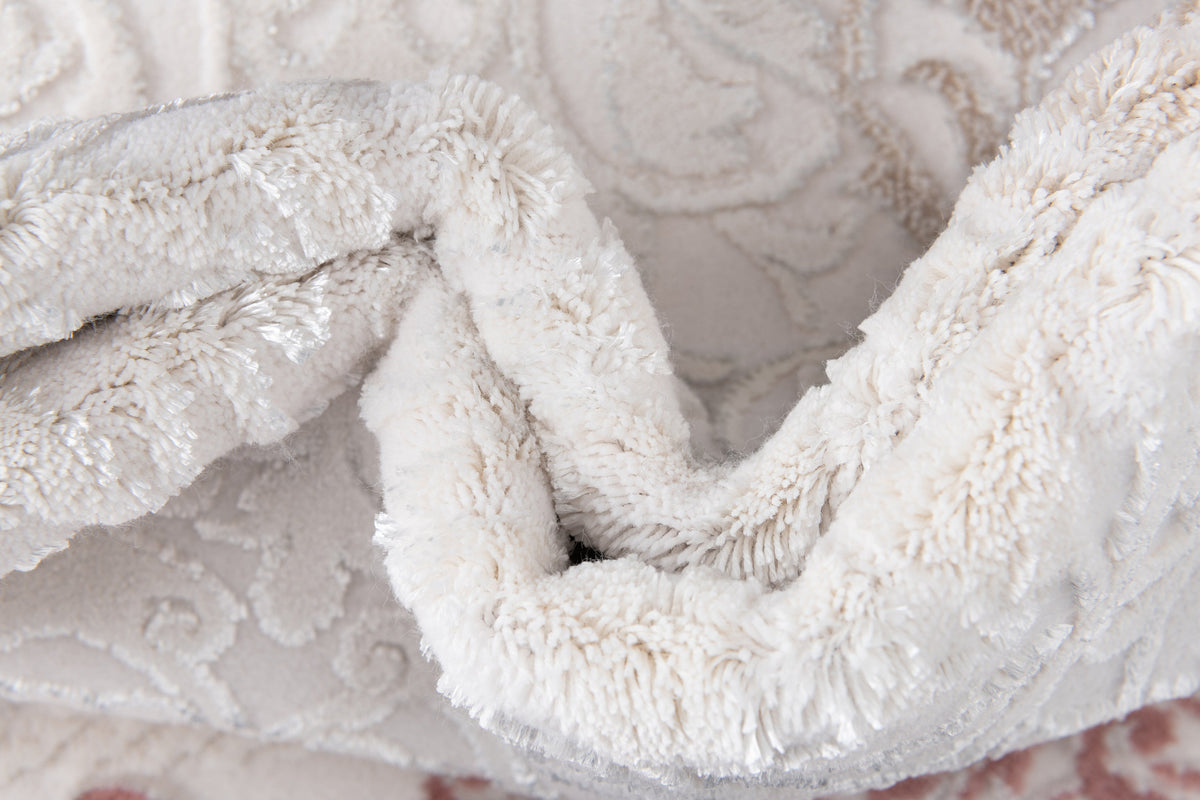 Rechteck Luxus Teppich Arosa in Weiss von Hadorn™ - Lifestyle Image