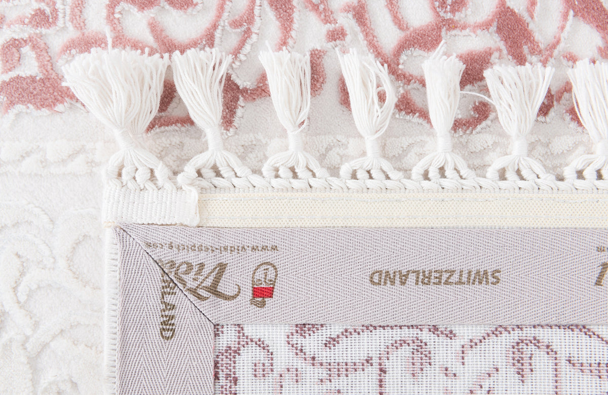 Rechteck Luxus Teppich Arosa in Weiss von Hadorn™ - Lifestyle Image