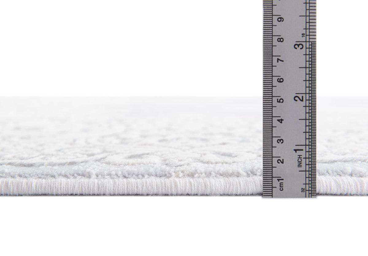 Rechteck Luxus Teppich Arosa in Blau von Hadorn™ - Lifestyle Image