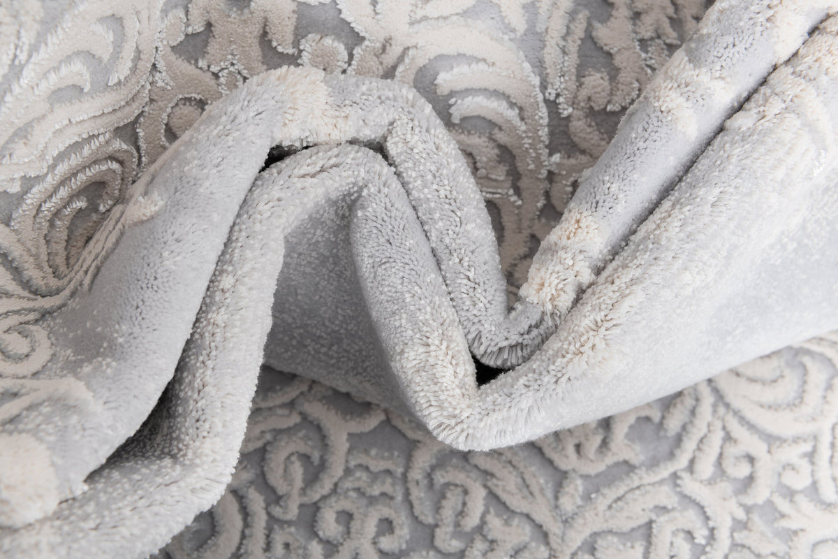 Rechteck Luxus Teppich Arosa in Blau von Hadorn™ - Lifestyle Image