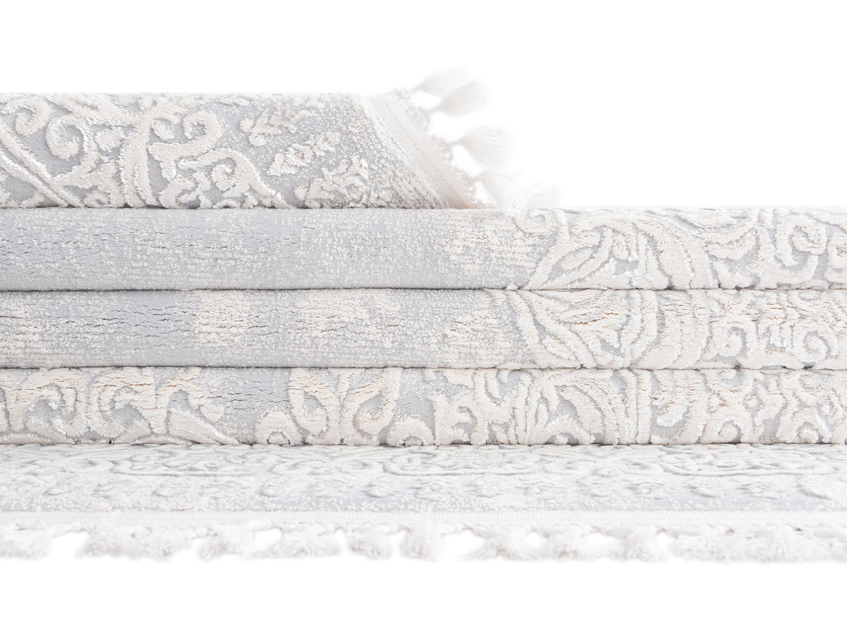 Rechteck Luxus Teppich Arosa in Blau von Hadorn™ - Lifestyle Image