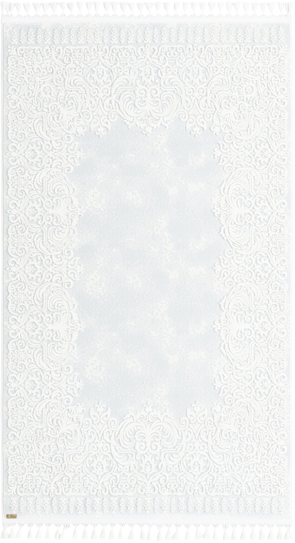 Rechteck Luxus Teppich Arosa in Blau von Hadorn™ - Lifestyle Image