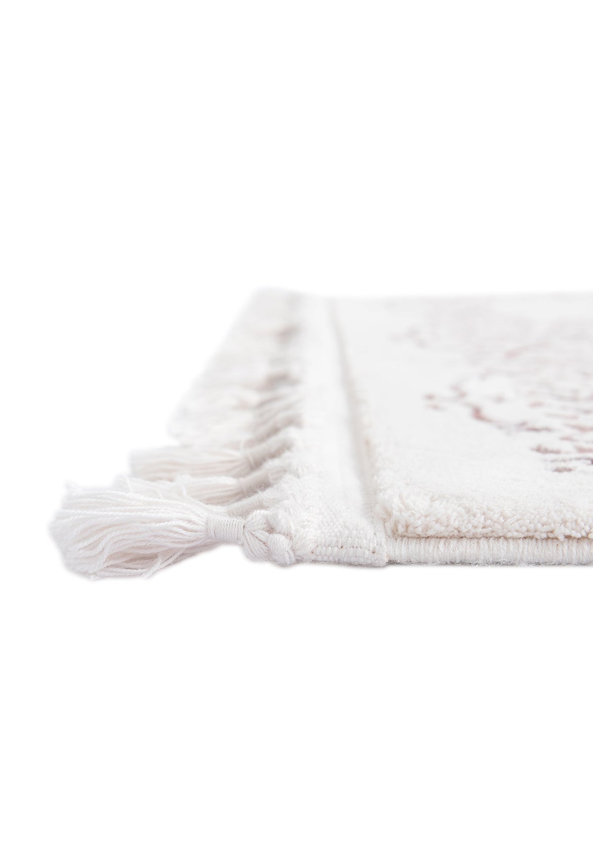 Rechteck Luxus Teppich Arosa in Weiss von Hadorn™ - Lifestyle Image