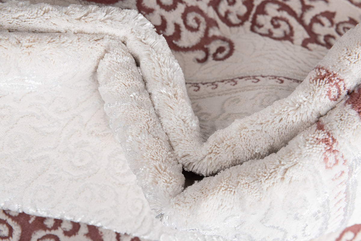 Rechteck Luxus Teppich Arosa in Weiss von Hadorn™ - Lifestyle Image