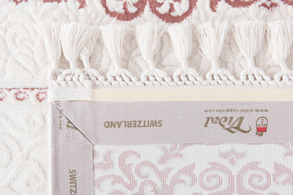 Rechteck Luxus Teppich Arosa in Weiss von Hadorn™ - Lifestyle Image