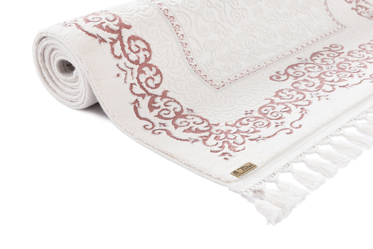 Rechteck Luxus Teppich Arosa in Weiss von Hadorn™ - Lifestyle Image