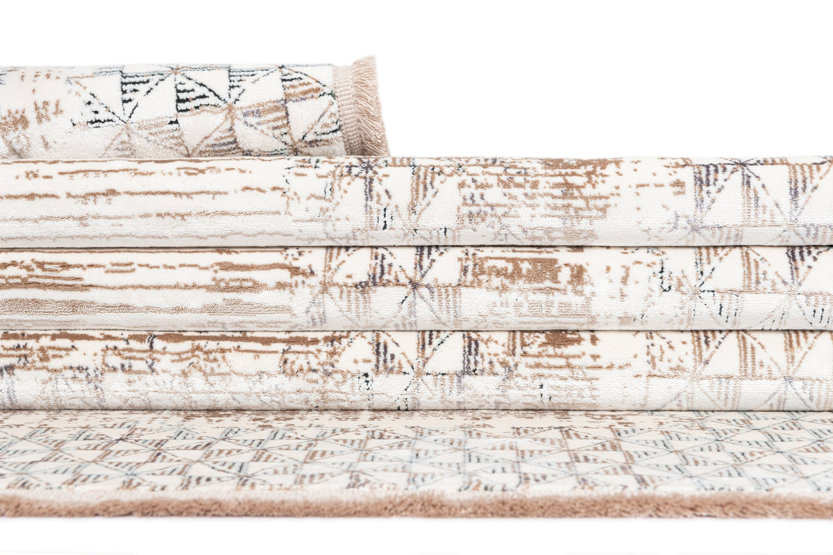 Läufer Luxus Teppich Airolo in Creme von Hadorn™ - Lifestyle Image