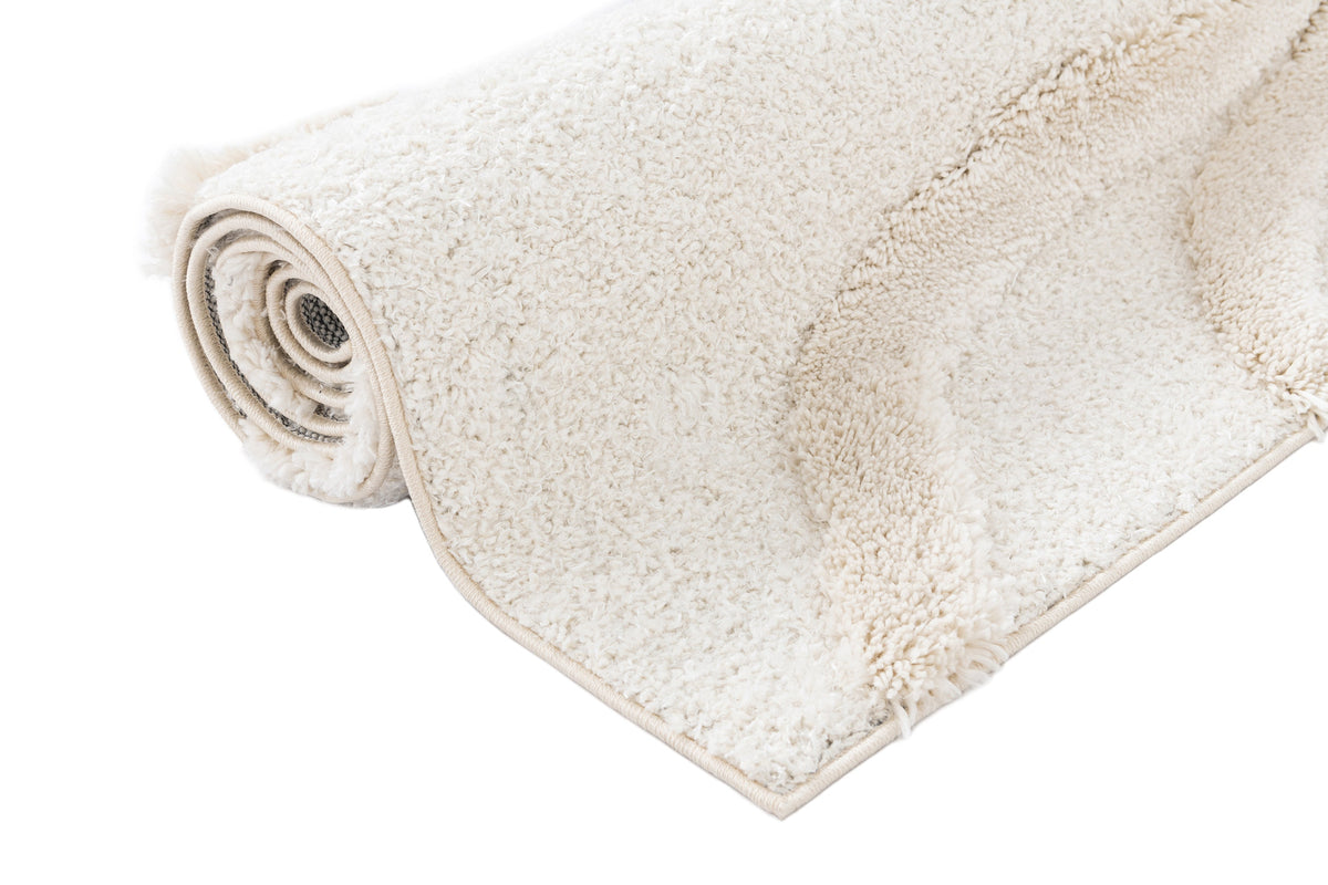 Rechteck Teppich Thun Arbor in Weiss von Hadorn™ - Lifestyle Image