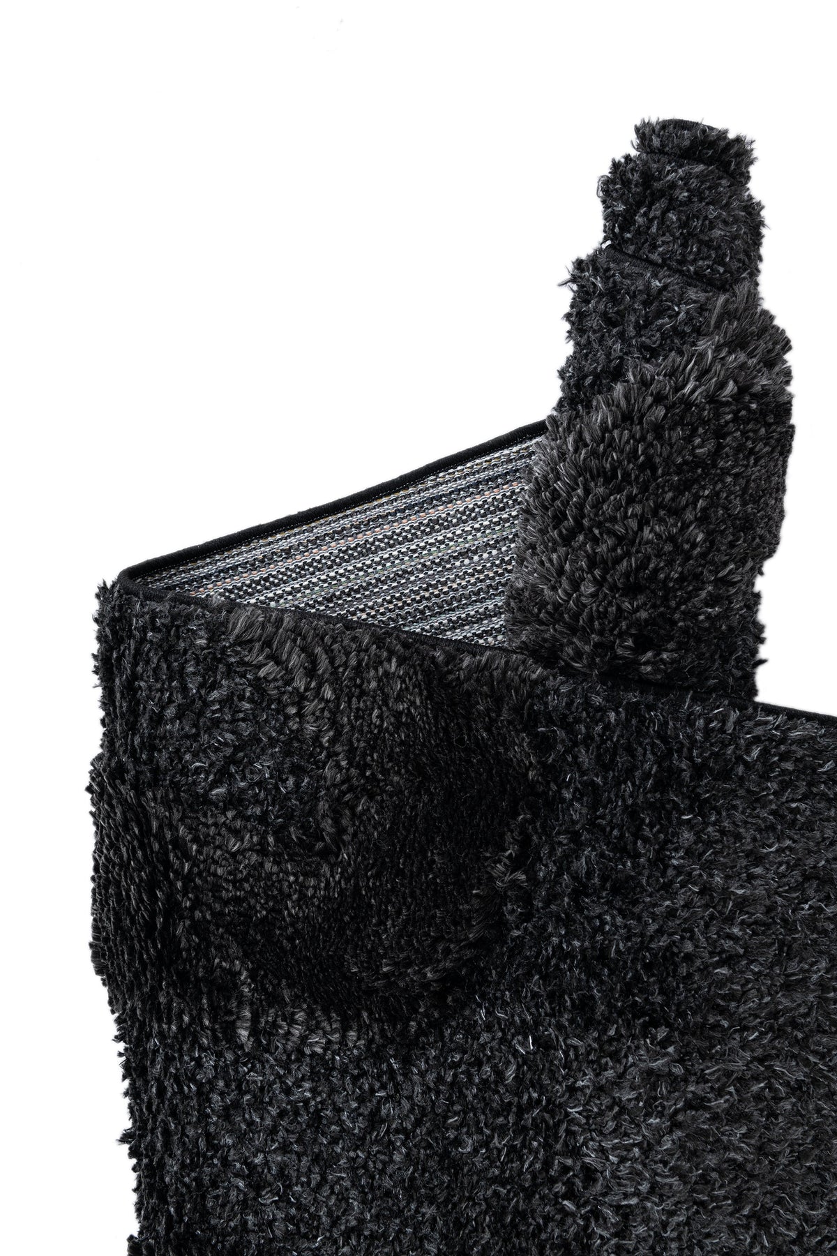 Rechteck Teppich Thun Arbor in Schwarz von Hadorn™ - Lifestyle Image