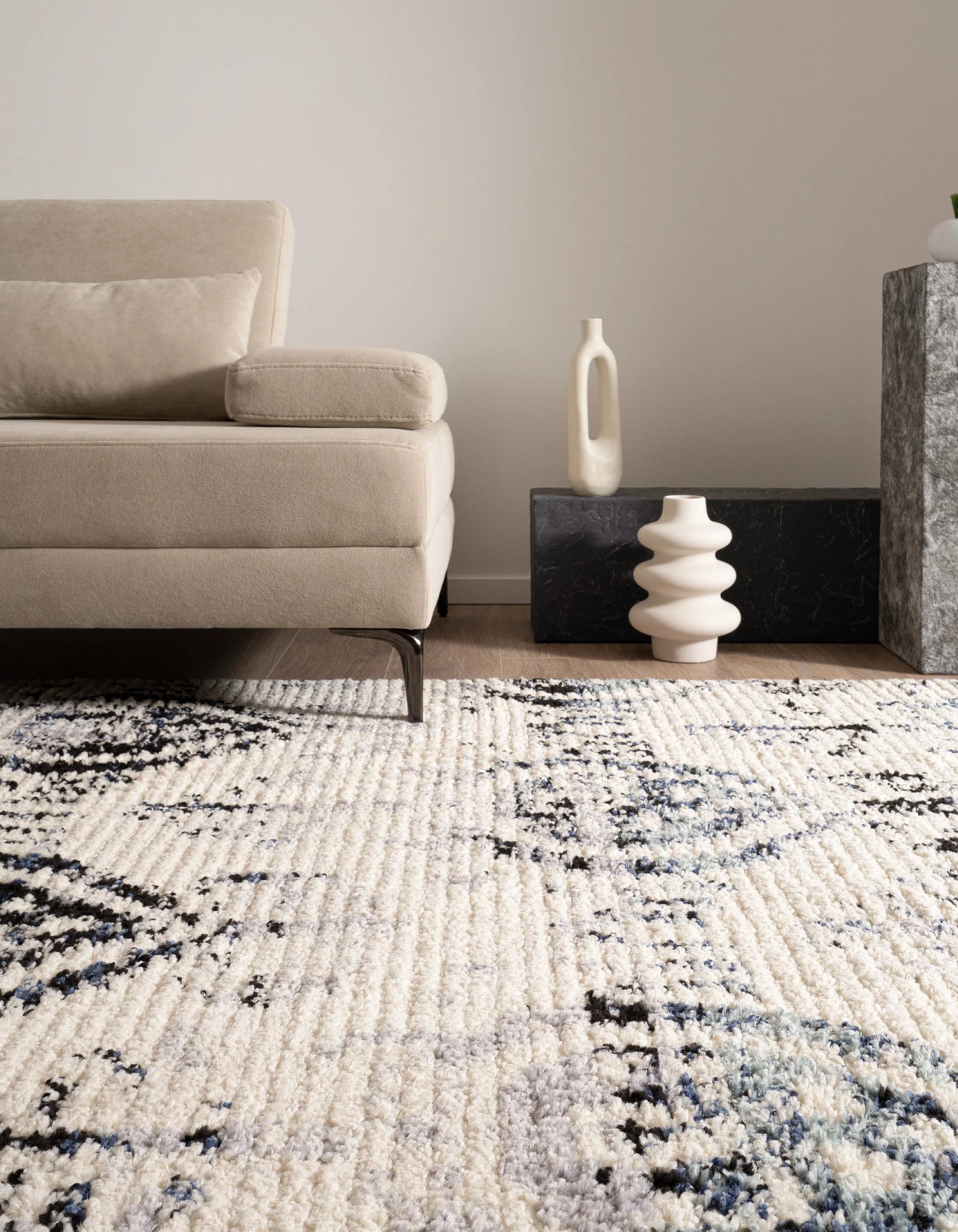 Läufer Teppich Frauenfeld Moana in Beige von Hadorn™ - Lifestyle Image