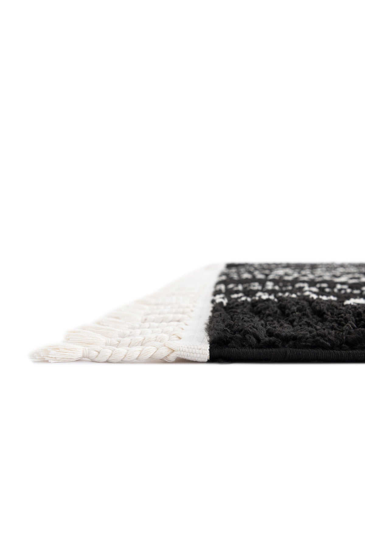 Rechteck Teppich Frauenfeld Vaiana in Schwarz von Hadorn™ - Lifestyle Image