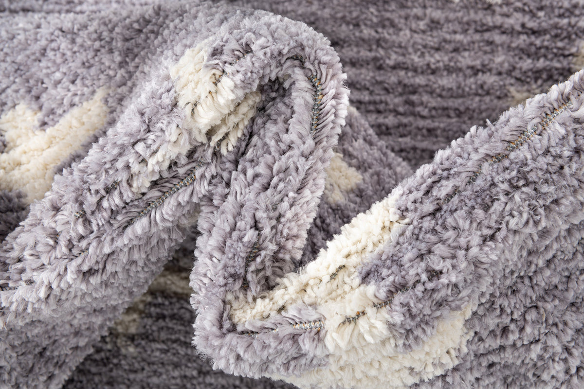 Rechteck Teppich Frauenfeld Rood in Grau von Hadorn™ - Lifestyle Image