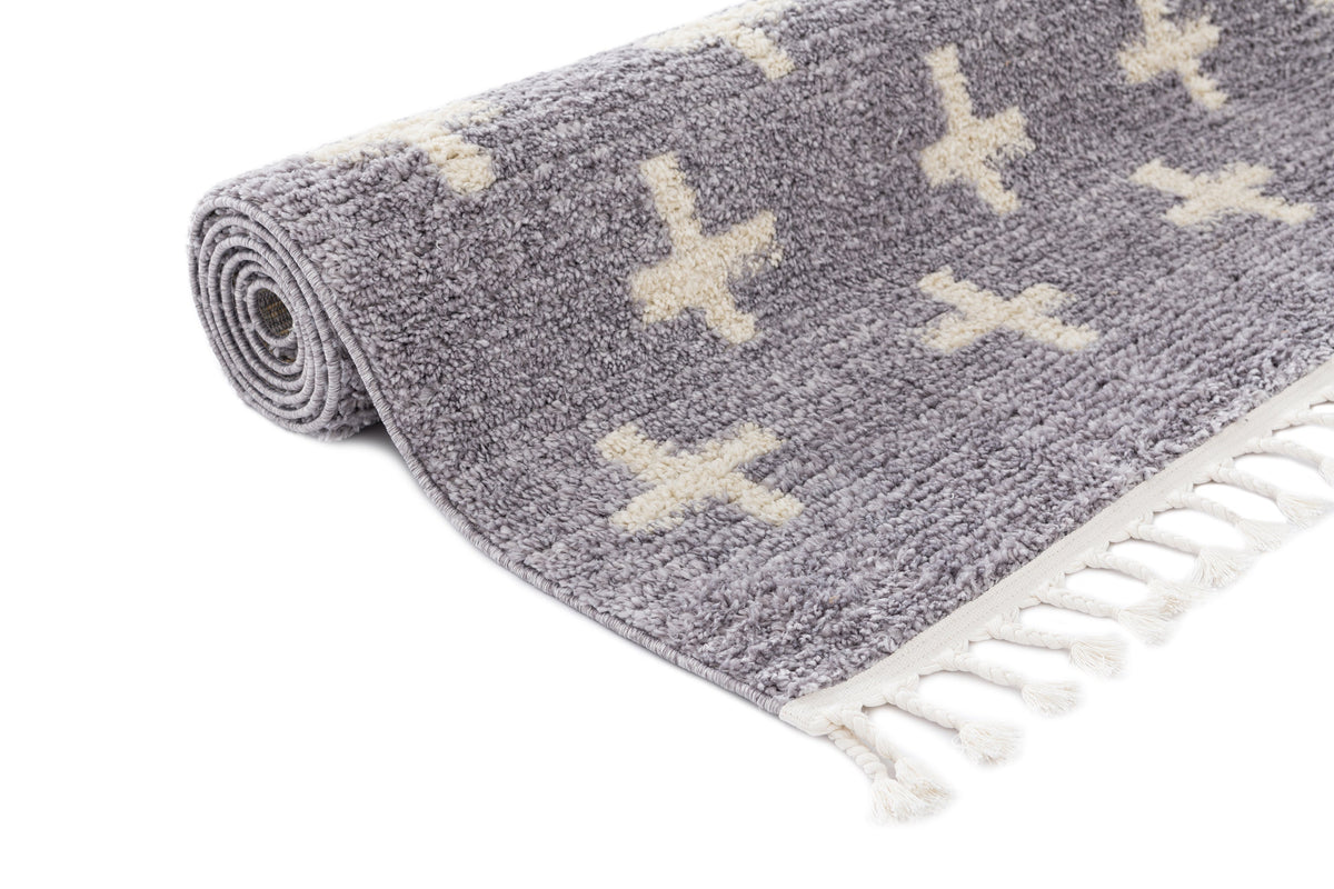 Läufer Teppich Frauenfeld Rood in Grau von Hadorn™ - Lifestyle Image