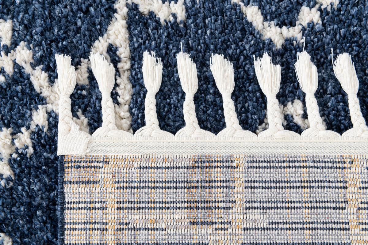 Rechteck Teppich Frauenfeld Diamond in Blau von Hadorn™ - Lifestyle Image