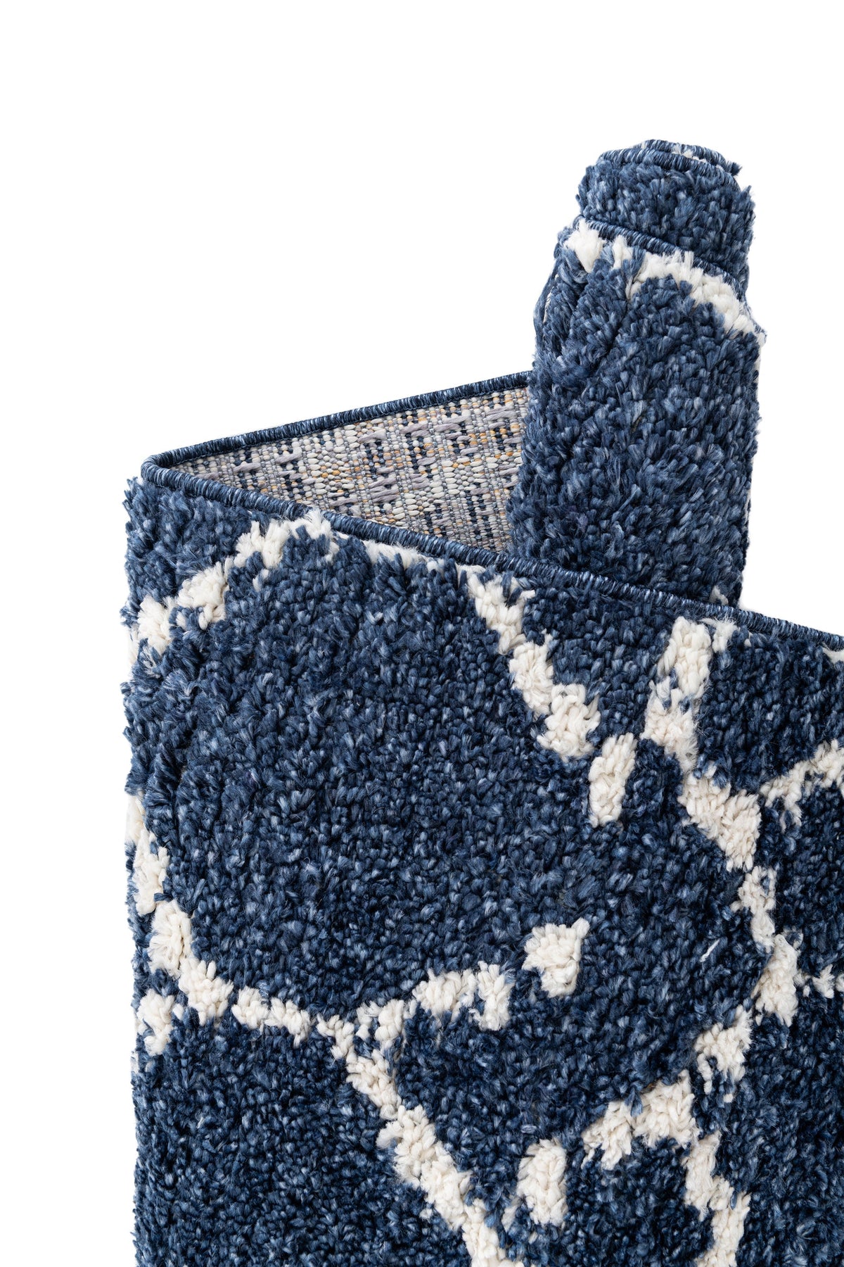 Läufer Teppich Frauenfeld Diamond in Blau von Hadorn™ - Lifestyle Image