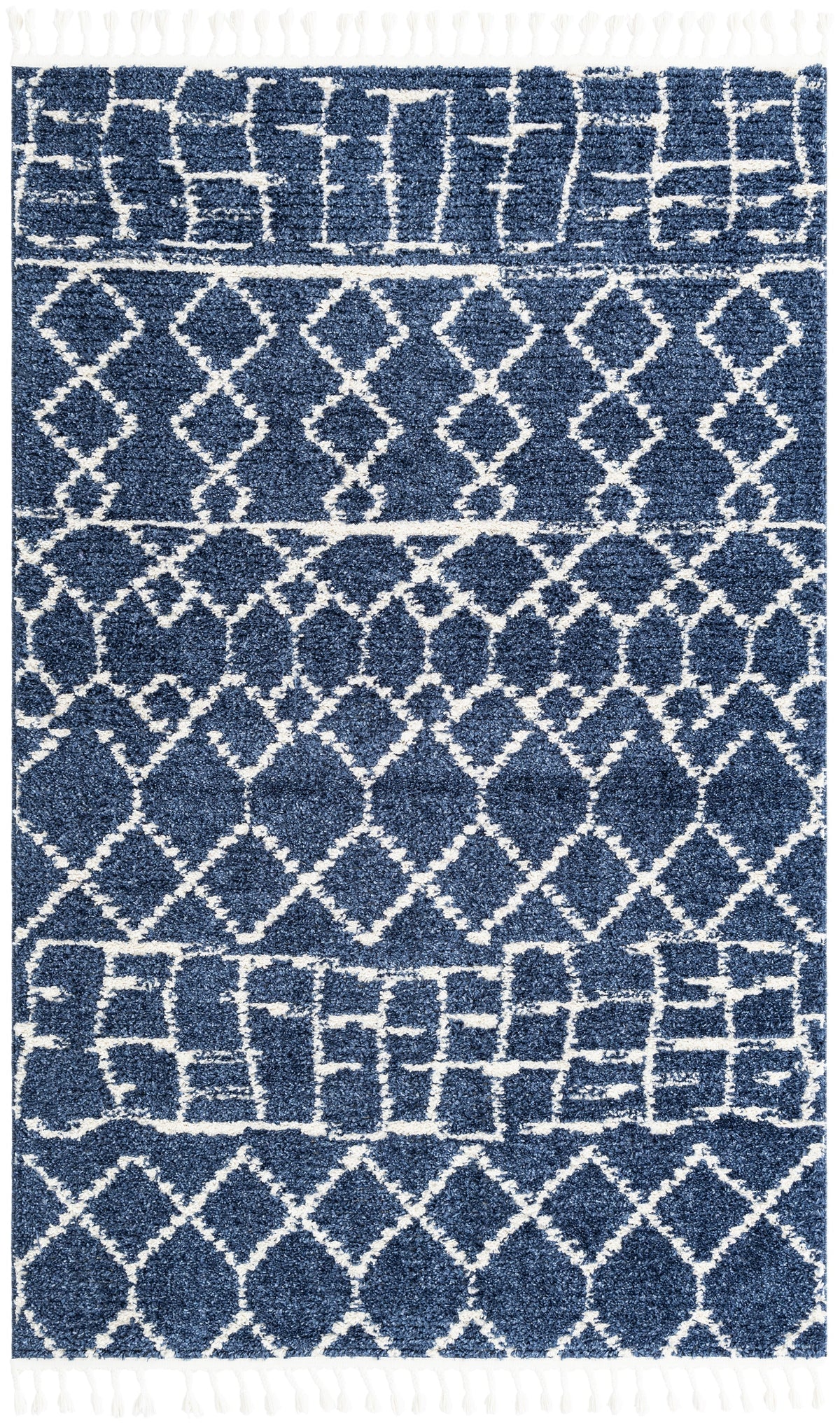 Rechteck Teppich Frauenfeld Diamond in Blau von Hadorn™ - Lifestyle Image