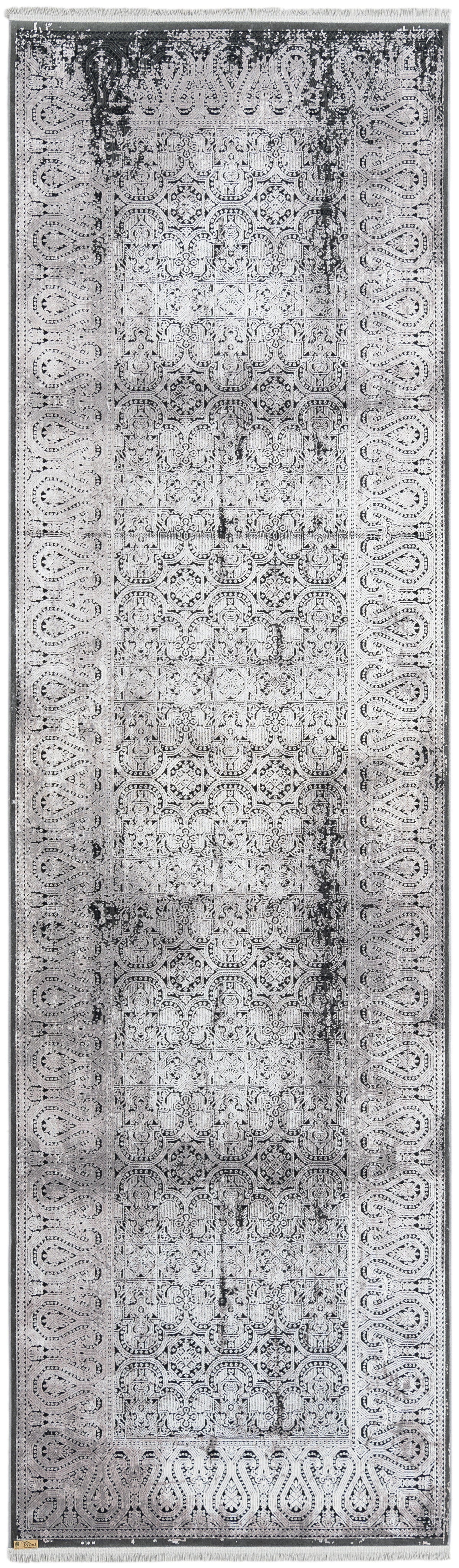 Läufer Luxus Teppich Bad Ragaz in Grau von Hadorn™ - Lifestyle Image