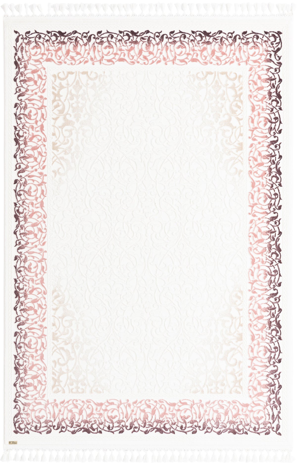 Rechteck Luxus Teppich Arosa in Weiss von Hadorn™ - Lifestyle Image