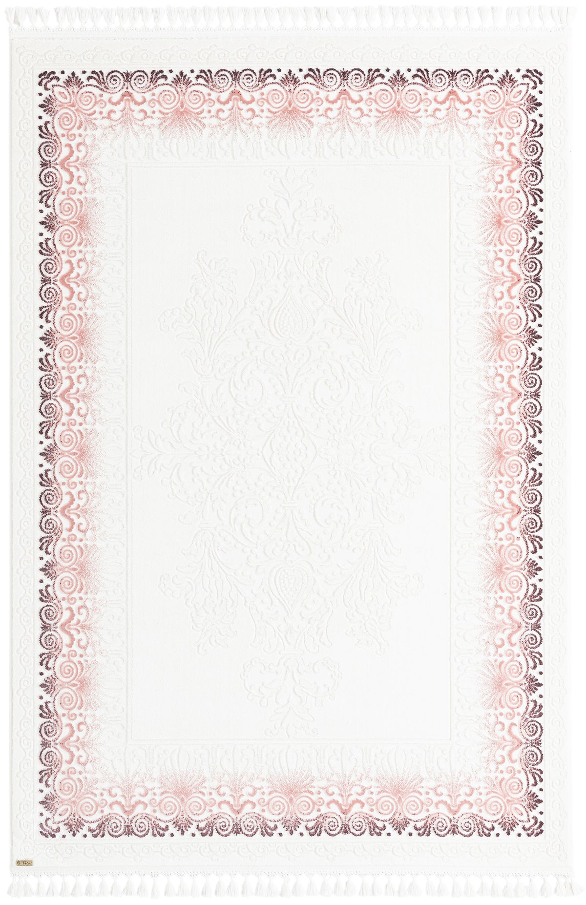 Rechteck Luxus Teppich Arosa in Weiss von Hadorn™ - Lifestyle Image